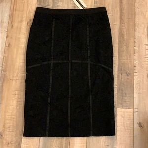 Bluheaven lace pencil skirt